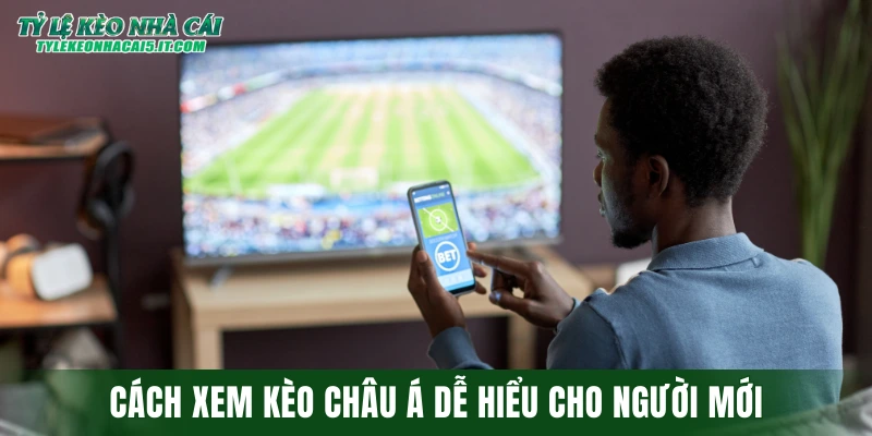 Cách xem kèo châu Á dễ hiểu cho người mới