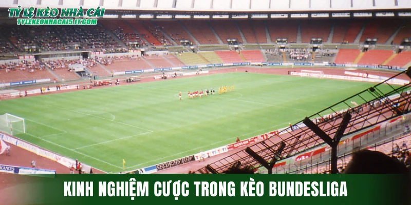 Kinh nghiệm cược trong kèo Bundesliga