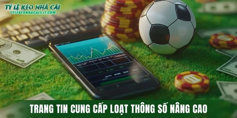 Trang tin cung cấp loạt thông số nâng cao