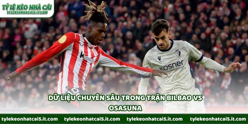 Dữ liệu chuyên sâu trong trận Bilbao vs Osasuna